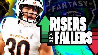 CAN"T MISS Risers, Fallers and Sleepers! - 2024 Fantasy Football Draft Advice and Strategy
