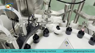 100ml essential oil bottle filling capping machine/liquid ceramic coating filling machine