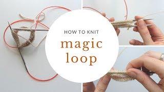 How to Knit in the Round Using Magic Loop