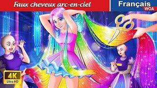 Faux cheveux arc-en-ciel  Contes De Fées Français  Fairy Tales | WOA - French Fairy Tales