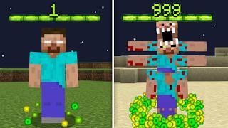 If You Gain XP, Minecraft Gets More Scary...