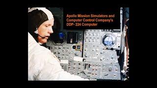 NASA Apollo Mission Simulators & Computer Control Company's DDP-224 Vintage Computer 3C NASA SPACE