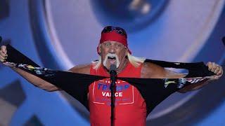 Hulk Hogan rips shirt at RNC: 'Let Trumpamania run wild, brother'