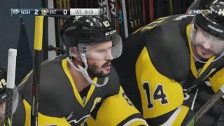 NHL 18 - Stanley Cup: Nashville Predators vs Pittsburgh Penguins Gameplay (1080p60)