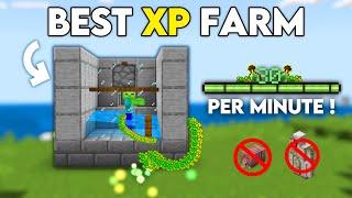 NEW BEST XP FARM in Minecraft Bedrock 1.21 !