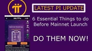 Latest Pi Network Update | Mainnet Roadmap & Your Checklist (Part 1)