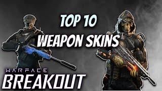 Top 10 Weapon Skins | Warface: Breakout