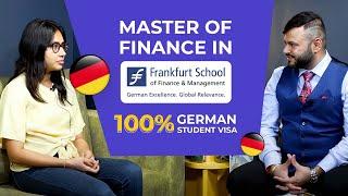 Master of Finance | Frankfurt School of Finance & Management | German Visa Consultant