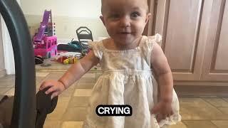 Baby sees a baby! #babiesofyoutube #babymilestones #twinbabies #wholesomevideo #cousingoals