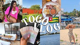 TOGO VLOG 2022  PT 1|TRAVEL FROM LAGOS TO TOGO+AIRBNB TOUR+FUN THINGS TO DO IN LOME |EMEMENE