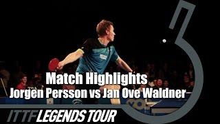 Legends Tour 2016 Highlights: Jorgen Persson vs Jan Ove Waldner (Final)