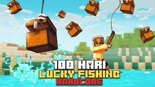 100 Days Minecraft Hardcore Lucky Fishing