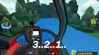 Build A Boat Speedrun with helicopter?