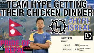 TEAM HYPE GETS THEIR CHICKEN DINNER || PMPL SOUTH ASIA 2020 || PUBGM NEPAL - GAURABYT ||