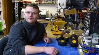 Bruder Volvo Dumper Umbau - Folge 3 - Radadapter / RC Conversion