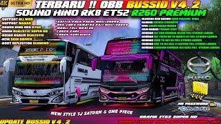 UPDATE BUSSID V4.2!! OBB BUSSID V4.2 TERBARU SOUND HINO RK8 R260 PREMIUM GRAFIK SUPER HD 4K