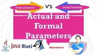 Actual and Formal Parameters | java| Functions | ICSE Class 10 Computer