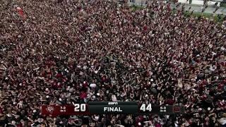 South Carolina fans storm the field after upsetting Texas A&M  | ESPN College Football