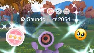 Omg!! 1/512 Shiny + 100iv + Weather Boosted makes me surprise.....  Pokemon go