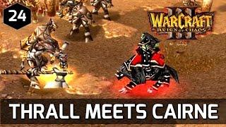 Warcraft 3 Story ► Thrall meets Cairne and the Tauren - Orc Campaign