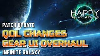 Infinite Galaxy - Patch - Gear UI and Material Update, Events and Rewards Changes
