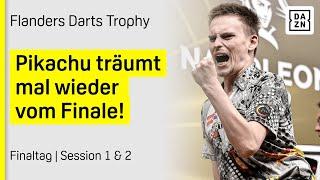 Pietreczko meldet sich zurück! Finaltag - Session 1 & 2 | Flanders Darts Trophy | DAZN Highlights