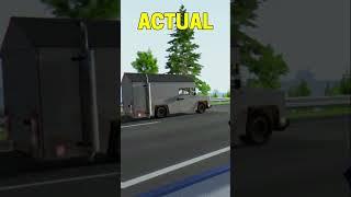 Mans Driving a Shed on the M25 but in BeamNG 