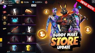 OB46 New Buddy Mart Token Store Update |New Event Free Fire Bangladesh Server | Free Fire New Event