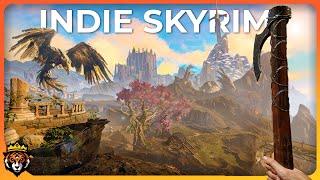 This IMPRESSIVE New Open World RPG is Indie Skyrim...
