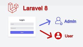 ▶ LOGIN ADMIN Laravel 8. Redireccionar por Roles y Permisos de usuarios.