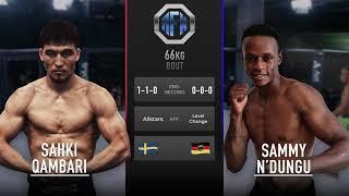 Sahki Qambari vs Sammy N'dungu | Full Fight | AFN 2