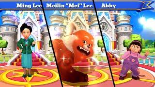 Welcome Screens TURNING RED CHARACTERS | Disney Magic Kingdoms
