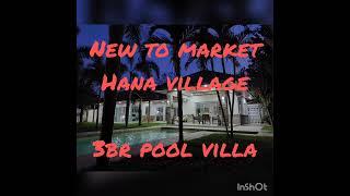 New Feb. 2023 Hana Village Resale Pool Villa nr. Khao Kalok Beach, Pranburi. Fully renovated, 10.99m