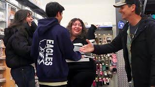 Farting with The Pooter at Walmart - FUNNY REACTIONS!