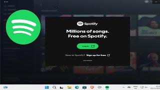 How To Fix Spotify Login Window Not Opening Working Loading