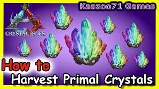 How to get Primal Crystals in Ark 