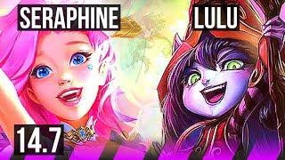 SERAPHINE & Lucian vs LULU & Draven (SUP) | 3/2/20, 500+ games | NA Diamond | 14.7
