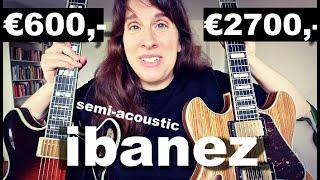 Which is the better Semi Acoustic guitar, the 599 € or 2577 €?