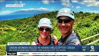 Officials: NKY couple in Hawaii helicopter crash that leaves 1 dead, 2 missing