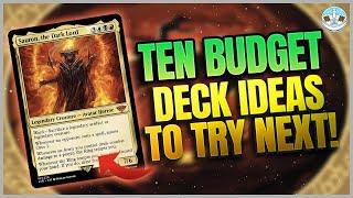 Ten Budget Deck Ideas To Try Next - Shower Thoughts - Ep9 - BRBMTG