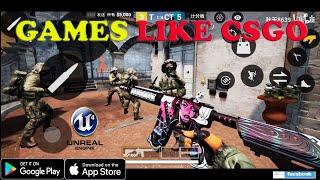 TOP 20 BEST FPS COMPETITION GAMES LIKE CSGO IN MOBILE ANDROID IOS HIGH GRAPHICS OF THE YEARS 2021