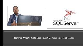 How To  Create Auto Increment Column in select clause