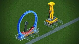 10 Amazing Custom Rides You NEED In RollerCoaster Tycoon 2