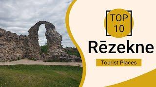 Top 10 Best Tourist Places to Visit in Rezekne | Latvia - English