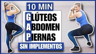 RUTINA DE GAP | Glúteos Abdomen y Piernas | RUTINA SIN PESO Y SIN SALTOS  | NatyGlossGym