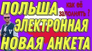 Как заполнить анкету на визу в Польшу 2021. Визовый центр обновил свой официальный сайт Vfs Global.