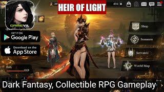 HEIR OF LIGHT - Gameplay | (Android/IOS)