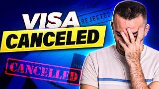 My US Visa Canceled   UPDATE 2023