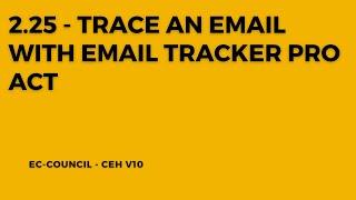 Uncover Email Origins: Trace Emails with eMail Tracker Pro Act