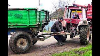 Farming with old tractors & agricultural equipment  Tractoare și echipamente agricole vechi